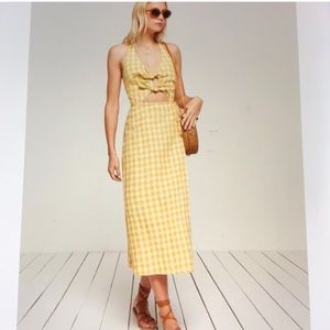 Reformation Amalfi Dress new